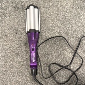 BedHead Purple and Silver Crimping / Wave Iron with Advanced Features